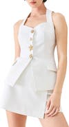FREEMARKET Solid Woven Vest