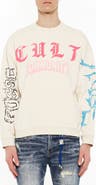 Cult of Individuality Graphic Crewneck Sweatshirt