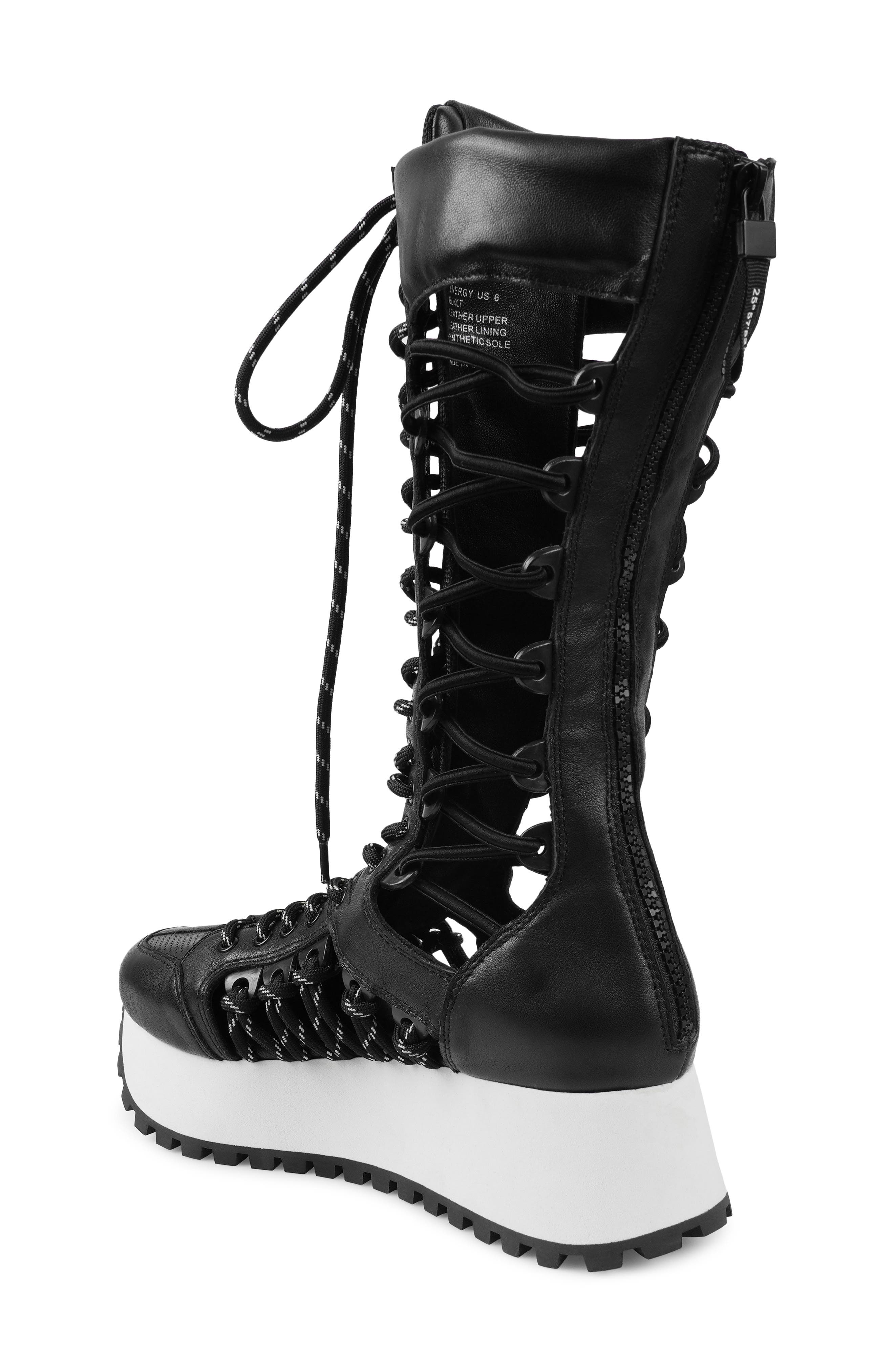 ZIGI Energy Platform Boot, Alternate, color, Black