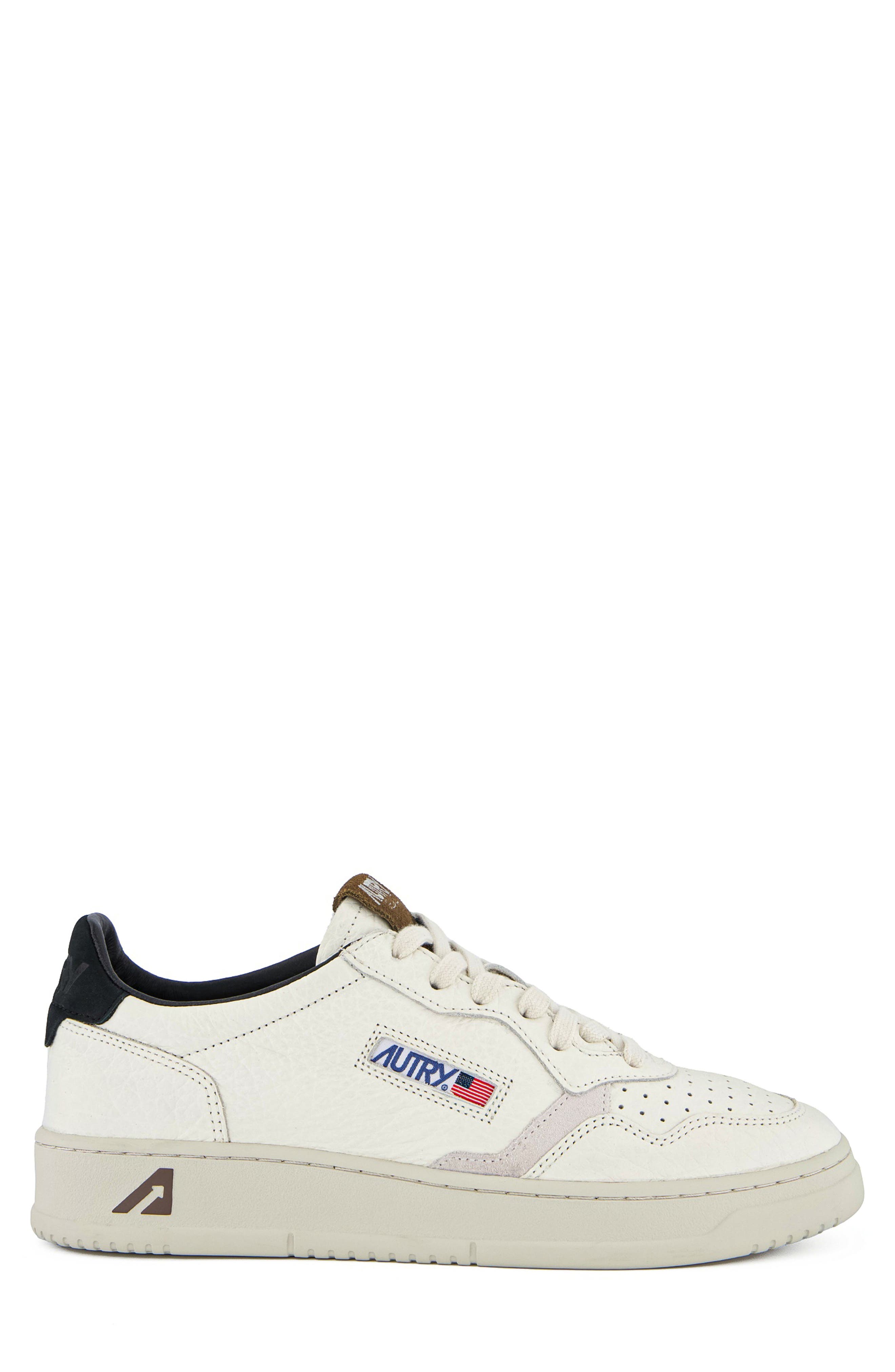AUTRY Medalist Low Sneaker, Alternate, color, White/ Pine