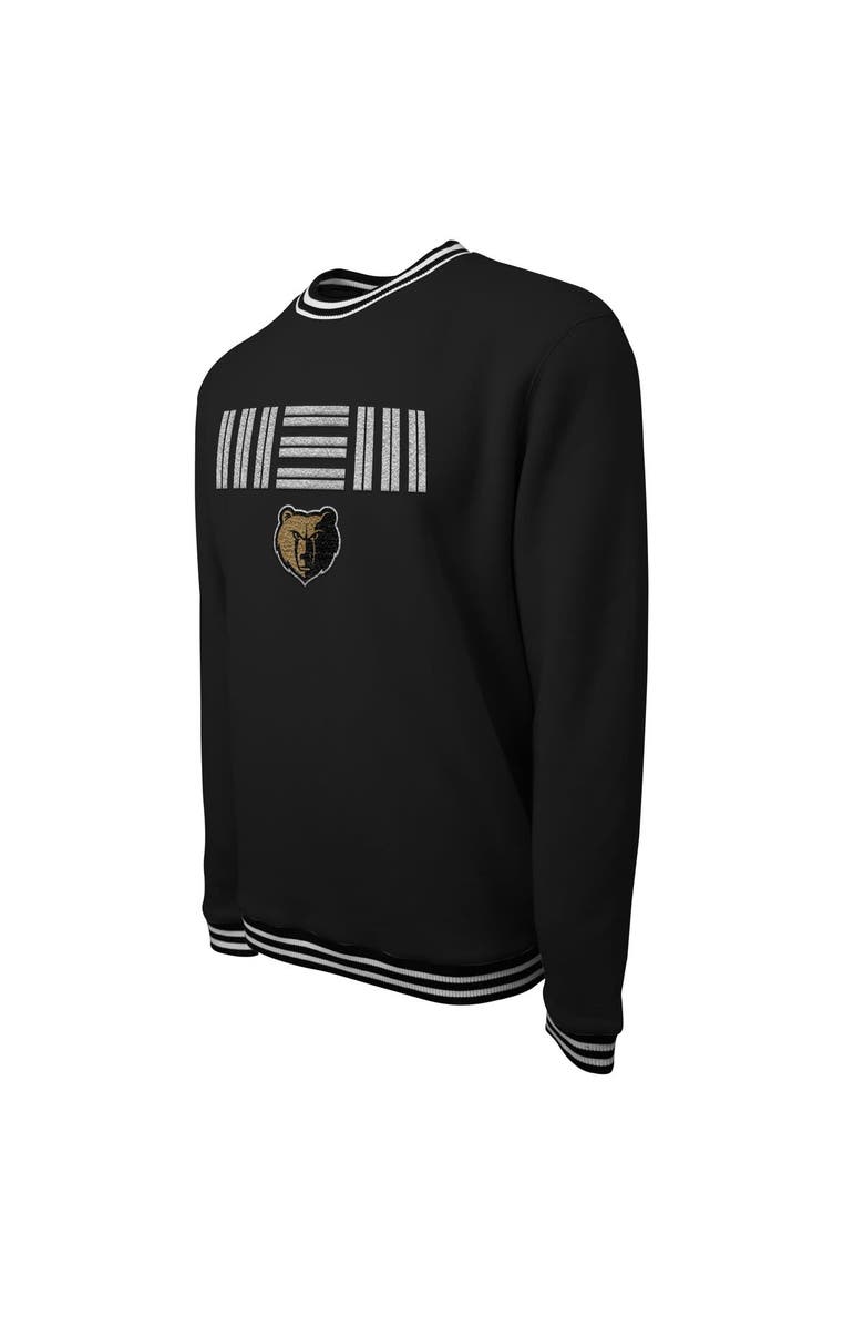 Stadium Essentials Unisex Stadium Essentials Black Memphis Grizzlies 2023/24 City Edition Club Level Pullover Sweatshirt, Alternate, color,
