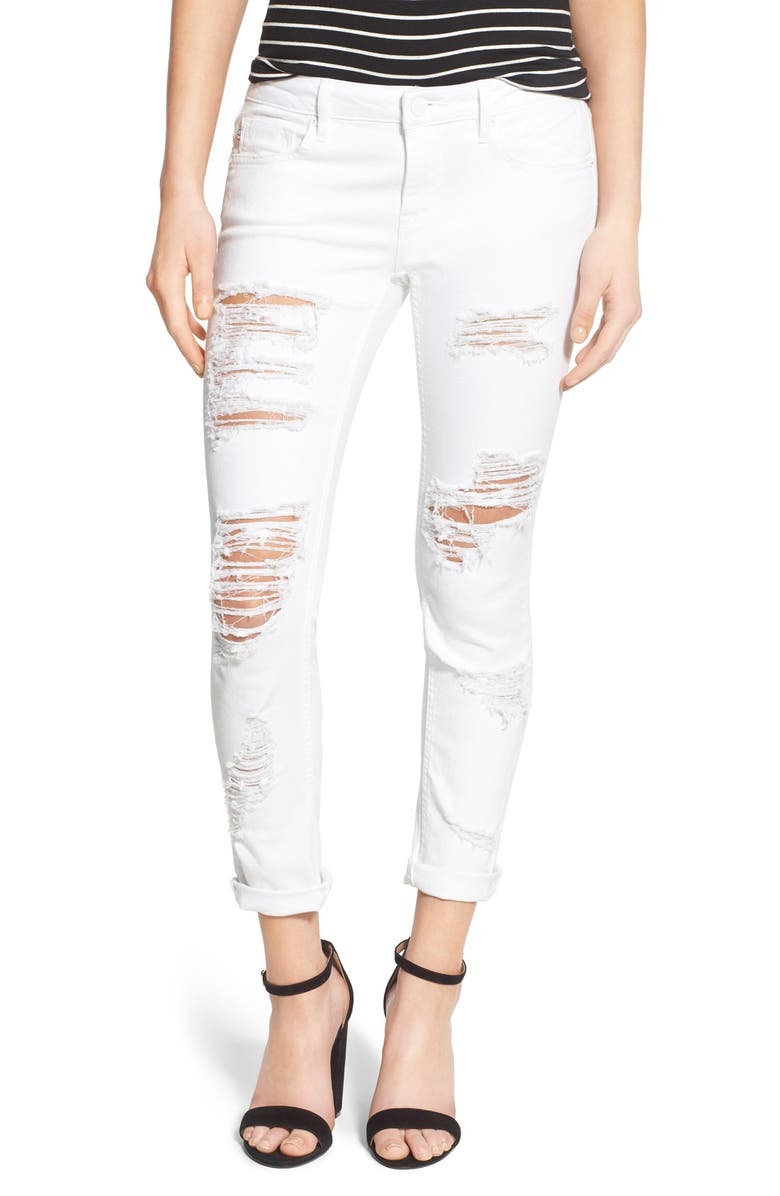 Vigoss 'Tomboy 'Thompson' Destroyed Skinny Jeans, Main, color, 