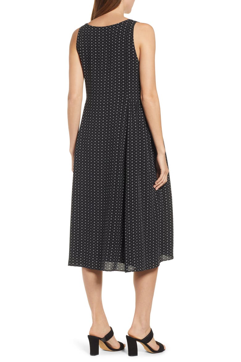 Ina Dress, Alternate, color, BLACK BATIK FLORAL