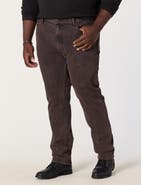 True Nation by DXL Big & Tall Overdye Tapered-Fit Jeans V2