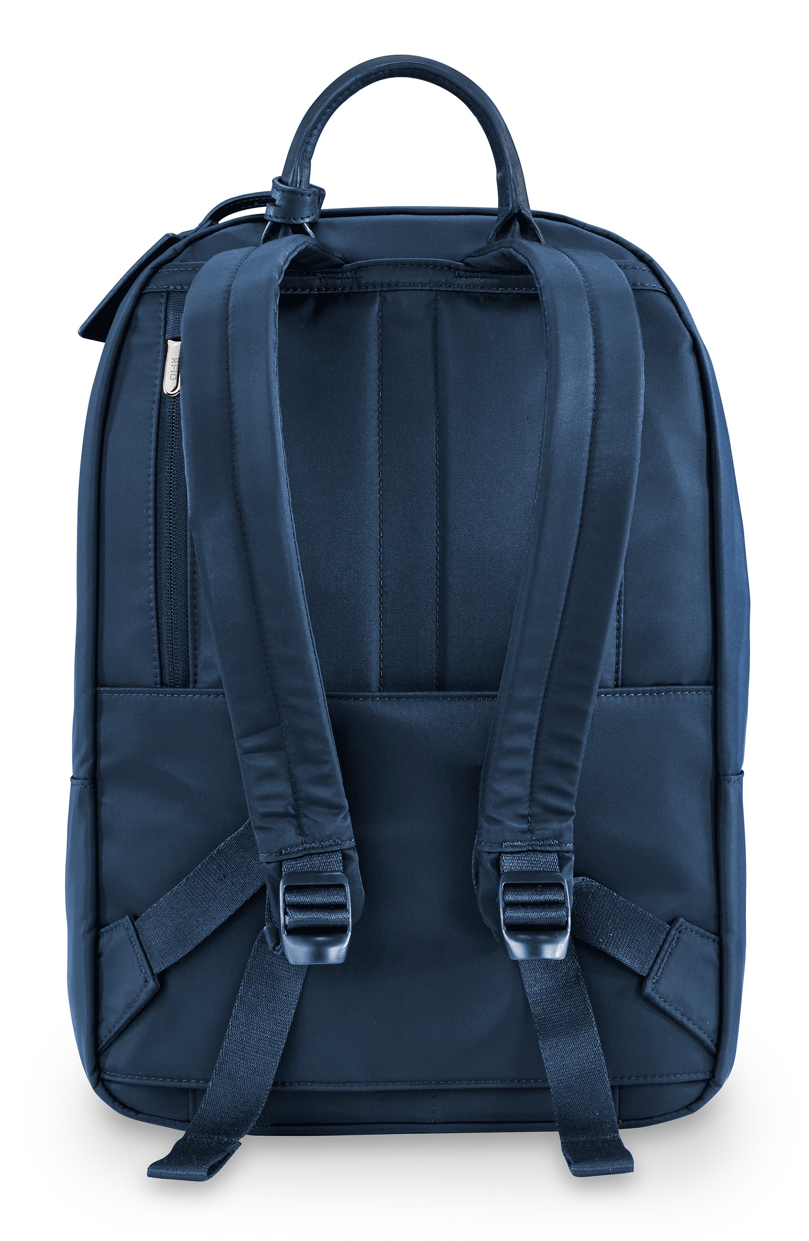 Rhapsody Essential Water Resistant Nylon Backpack, Alternate, color, BLUE