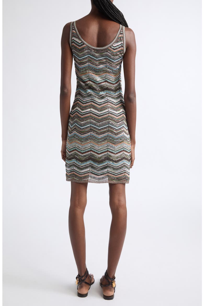 Sequin Metallic Jacquard Sweater Dress, Alternate, color, SMSPO