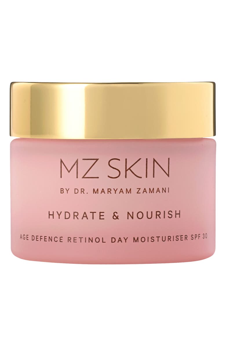 MZ Skin Hydrate & Nourish Age Defense Retinol Moisturizer SPF 30, Main, color, 