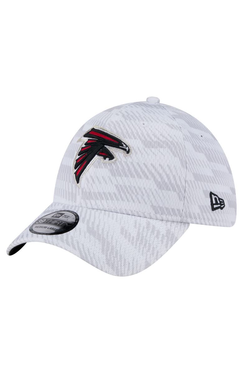 New Era Men's New Era  White Atlanta Falcons Gameday Graded 39THIRTY Flex Hat, Main, color, 