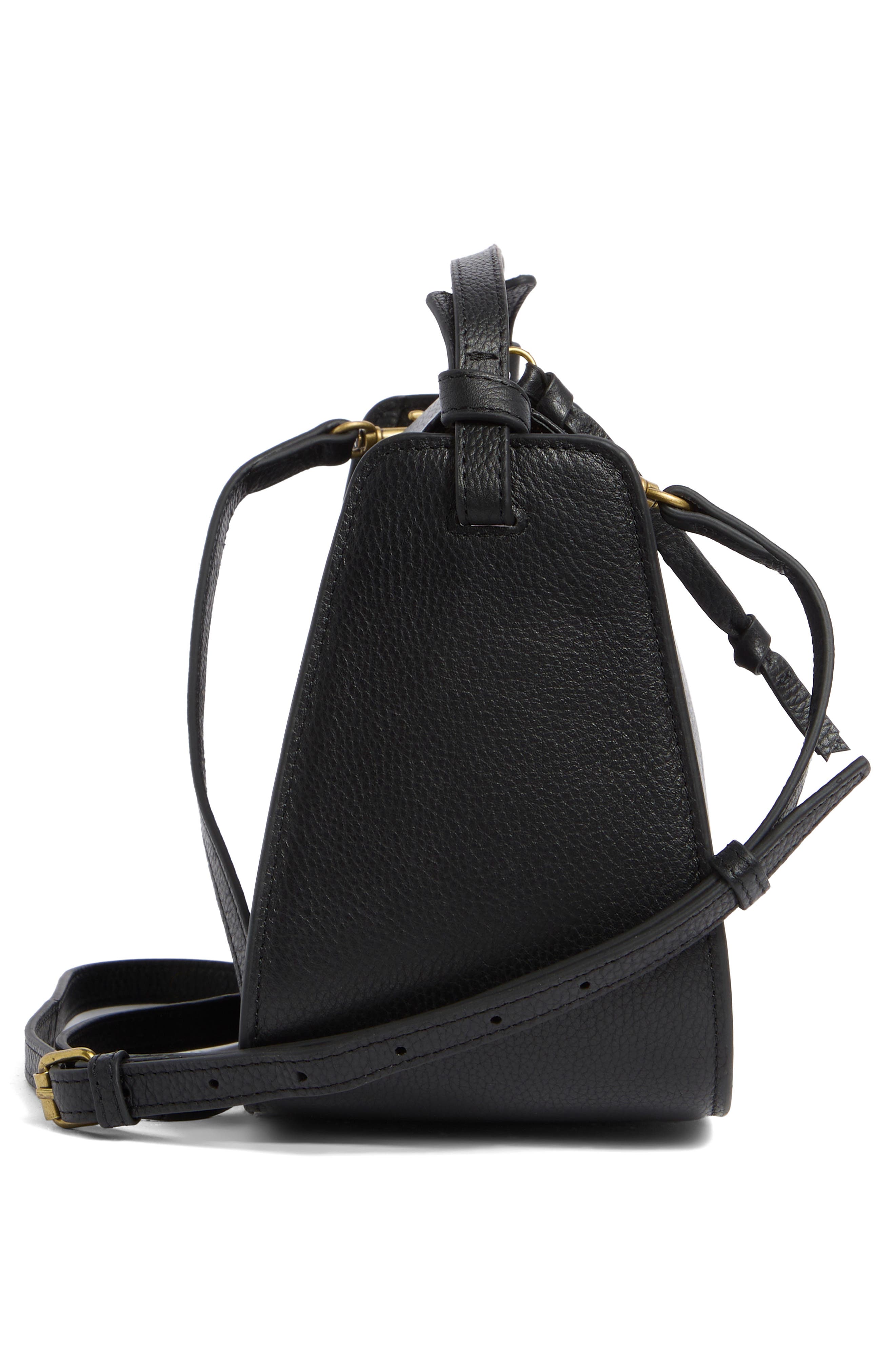 Lucky Brand Ayla Crossbody Bag, Alternate, color, Black