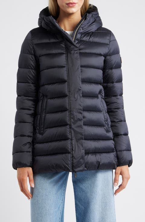 Drimia Water Repellent Hooded Puffer Jacket