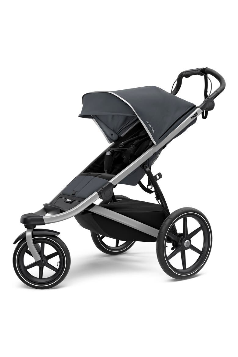 Urban Glide 2 Single All Terrain Stroller Bundle, Main, color, DARK SHADOW