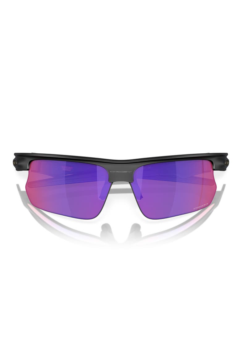 Bisphera 68mm Prizm™ Gradient Oversize Rectangular Sunglasses, Alternate, color, CRYSTAL GREY