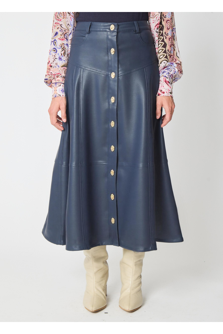 Elira Skirt, Main, color, Navy