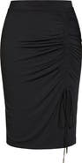 City Chic Stella Ruched Pencil Skirt