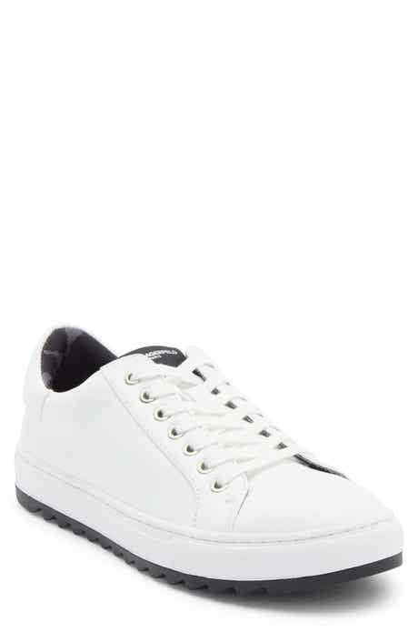KARL LAGERFELD PARIS Leather Low Top Sneaker