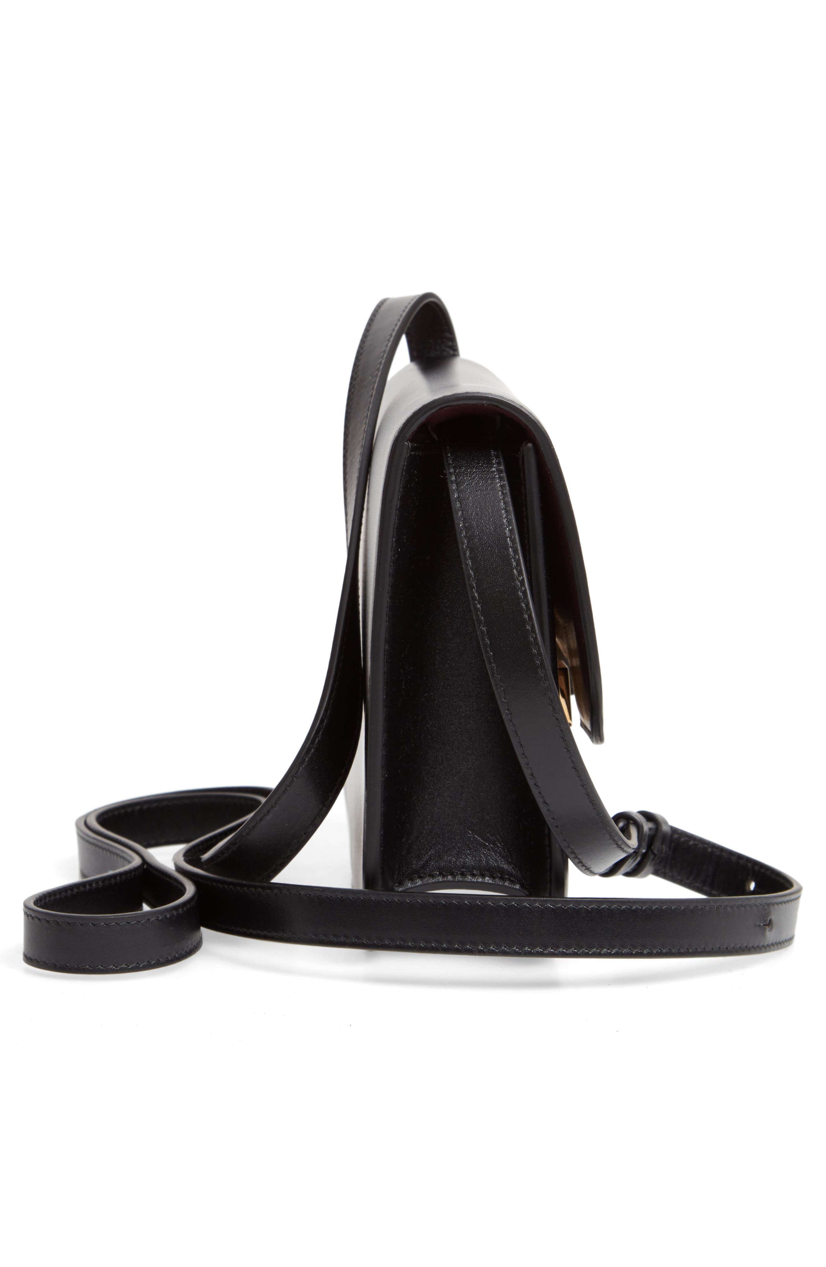 Victoria Beckham Eva Calfskin Leather Crossbody Bag, Alternate, color, 