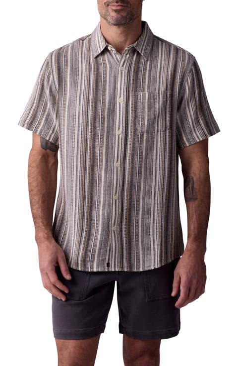 Freshwater Short Sleeve Button-Up Shirt