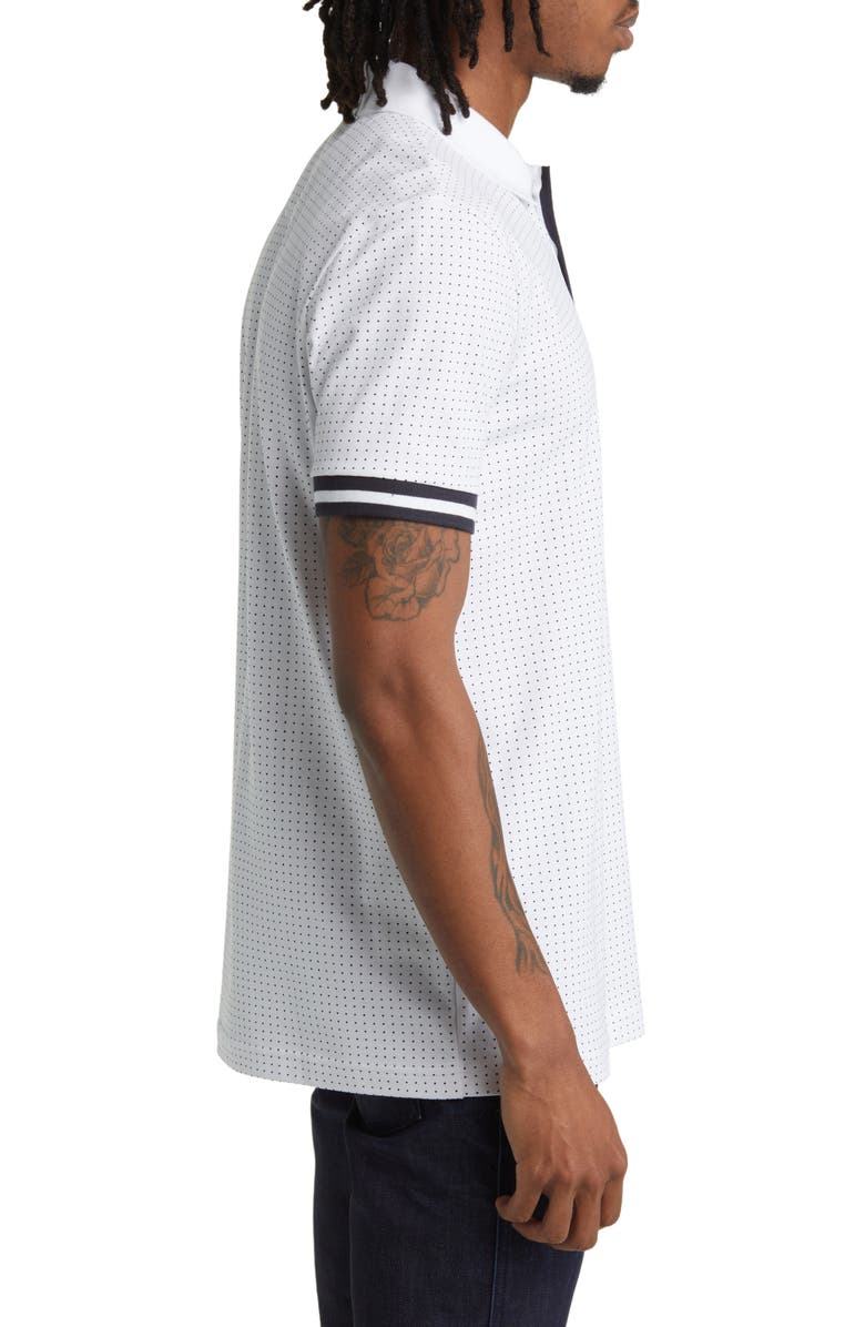 BOSS Paddy Dot Print Polo, Alternate, color, 