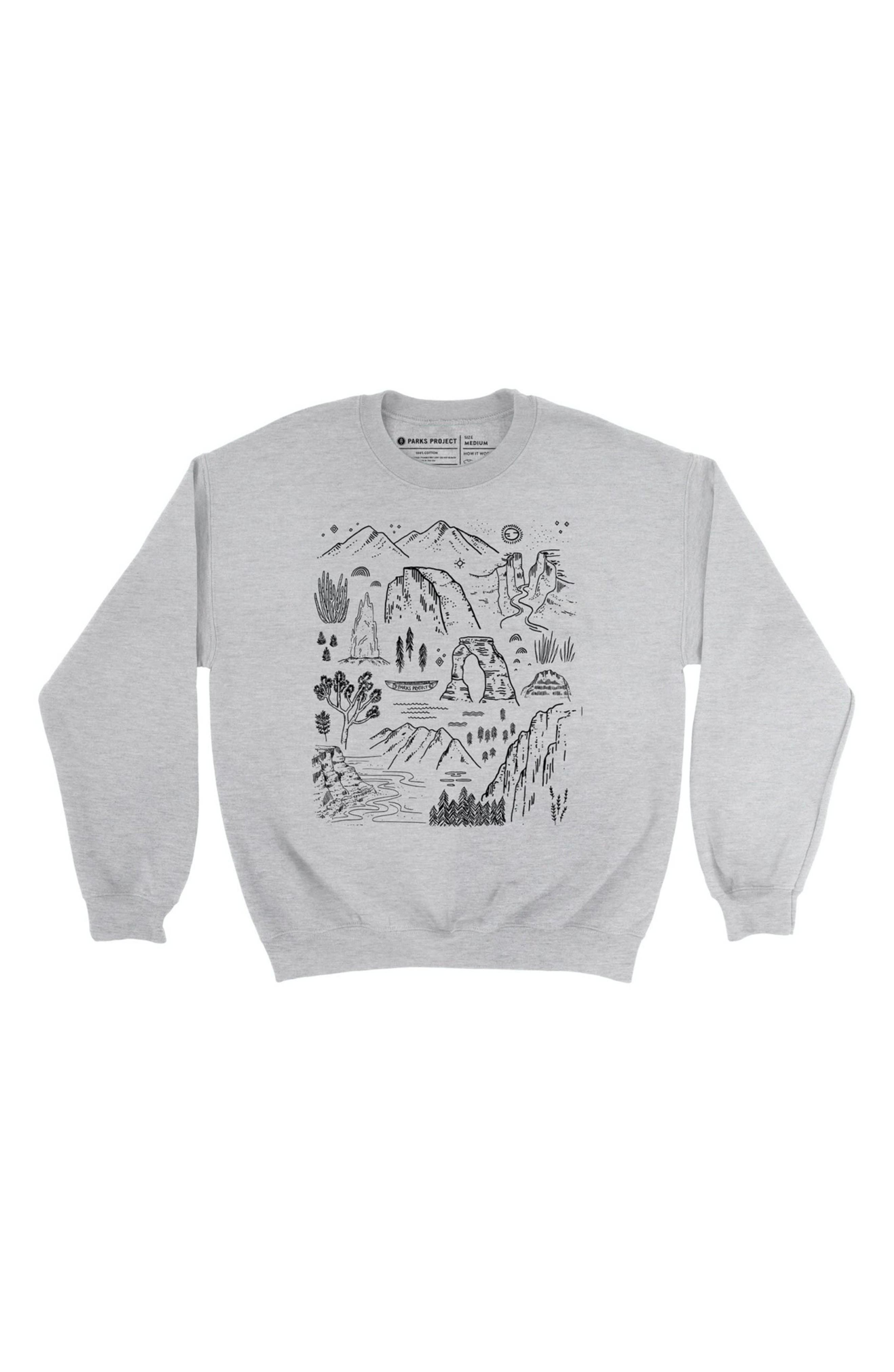 Parks Project National Park Icons Sweatshirt (Men) | Nordstromrack