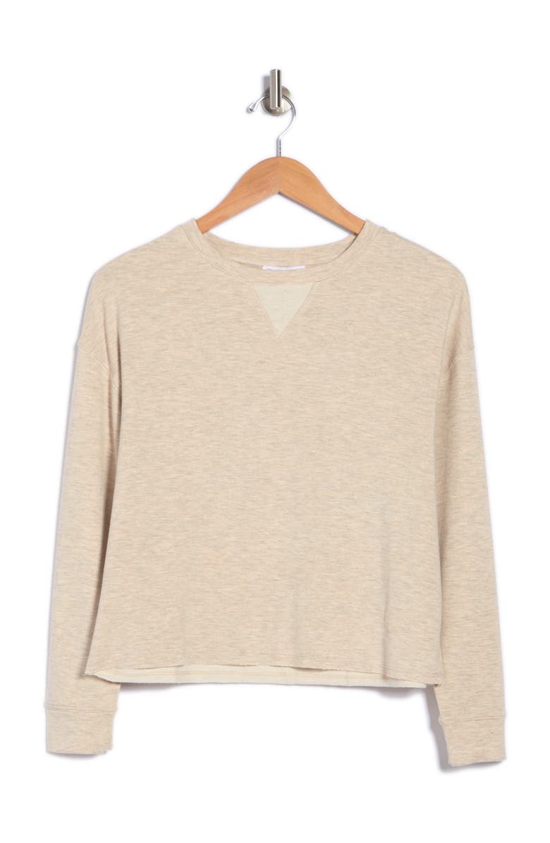 FOR THE REPUBLIC French Terry Knit Top, Alternate, color,