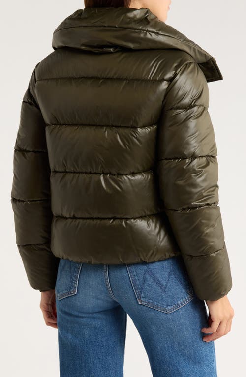 Bcbgeneration Water Resistant Puffer Jacket In Green