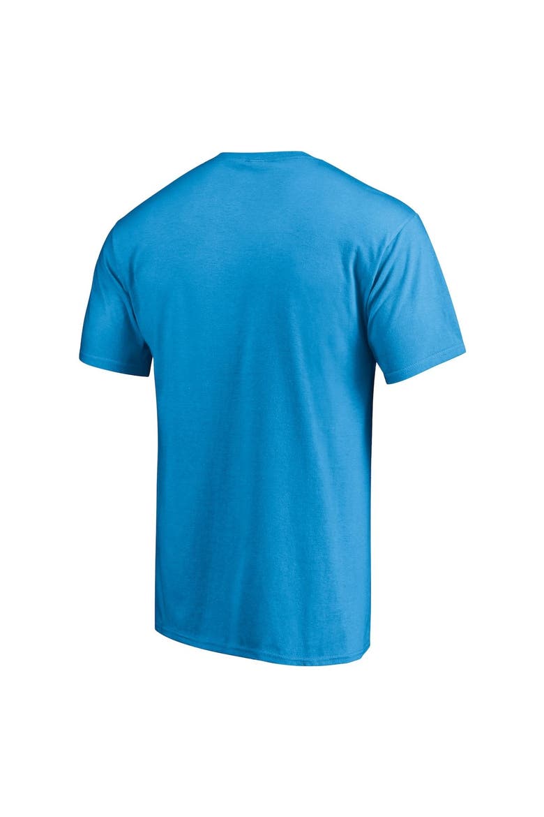 Men's Fanatics Branded Blue Carolina Panthers Hometown Collection 1st Down T-Shirt, Alternate, color, Blue