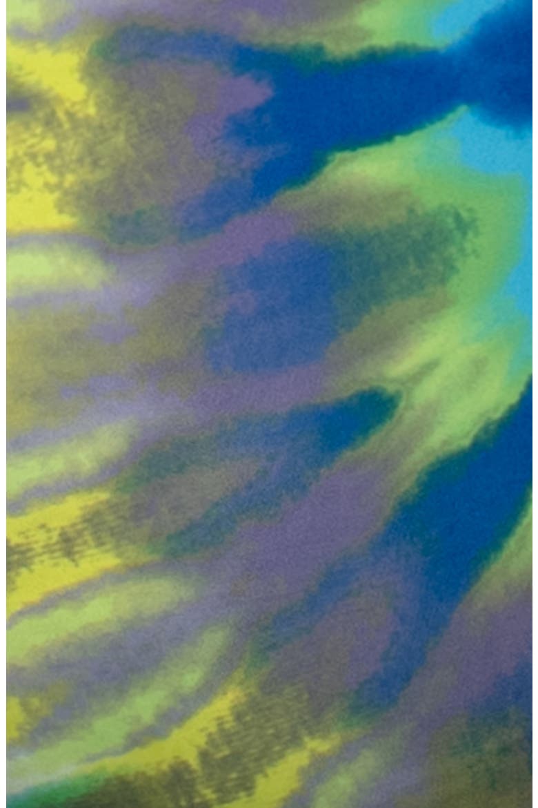 Khloe Tie Dye Bike Shorts, Alternate, color, YELLOW SPIRAL TIE DYE