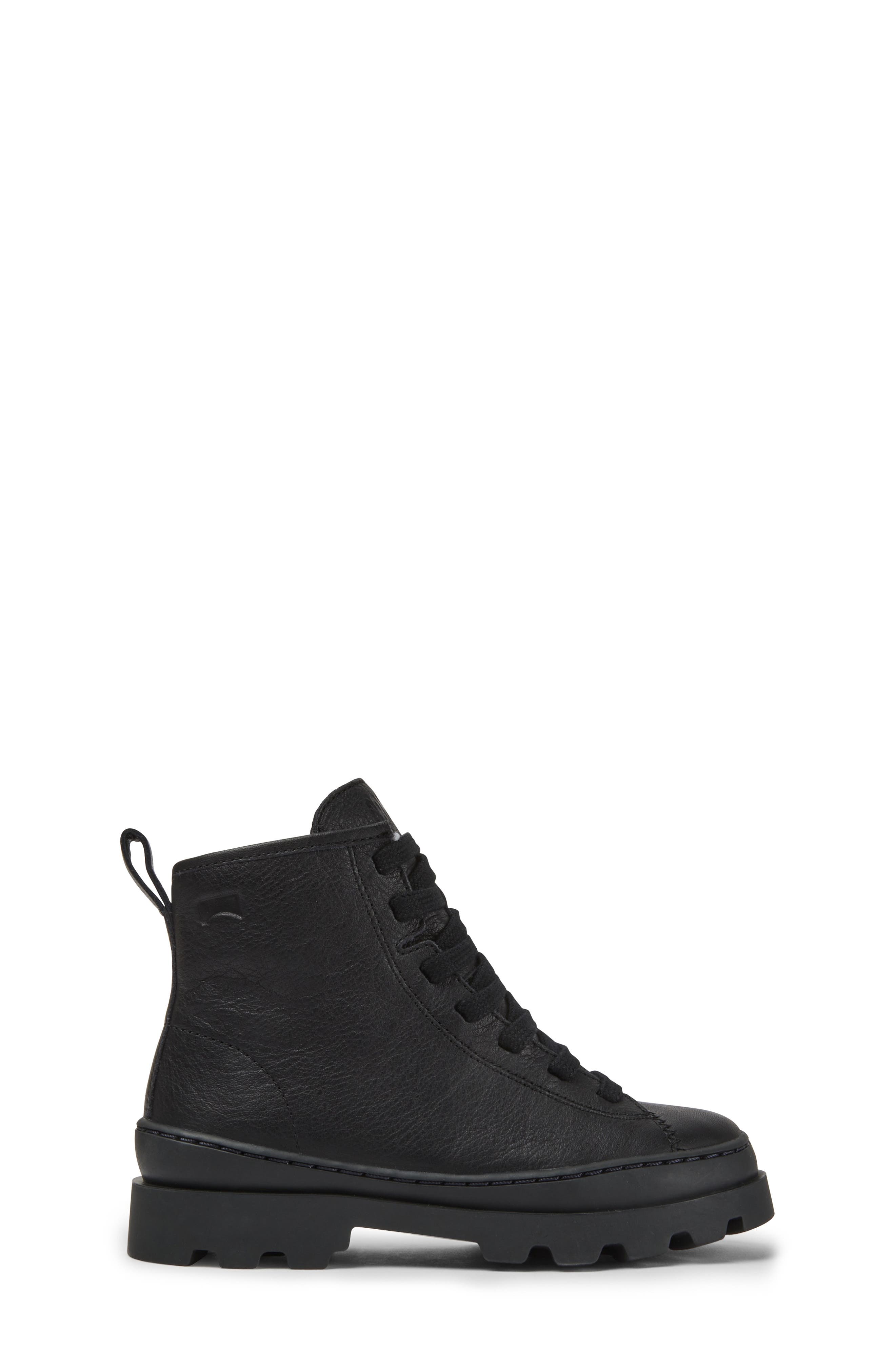 Camper Brutus High Top Sneaker, Alternate, color, Black