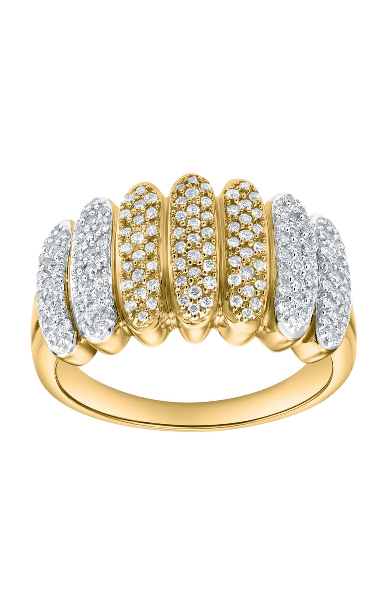 LuvMyJewelry Lunavyn Rhythm 0.45 Ct 14K Gold Diamond Ring, Main, color, 14K Yellow Gold
