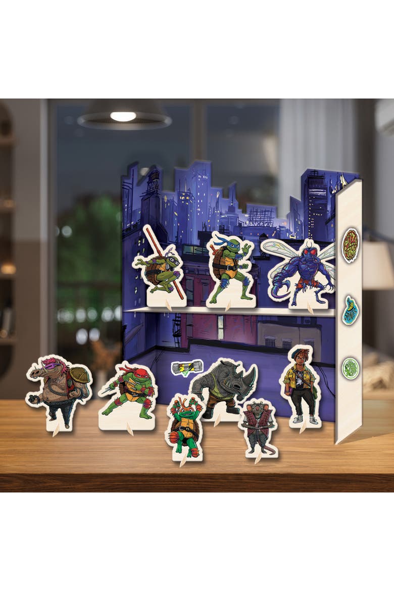 Tmnt Mutant Mayhem Deluxe Activity Set W/ Magic Reveal & Posters, Alternate, color, Multicolored