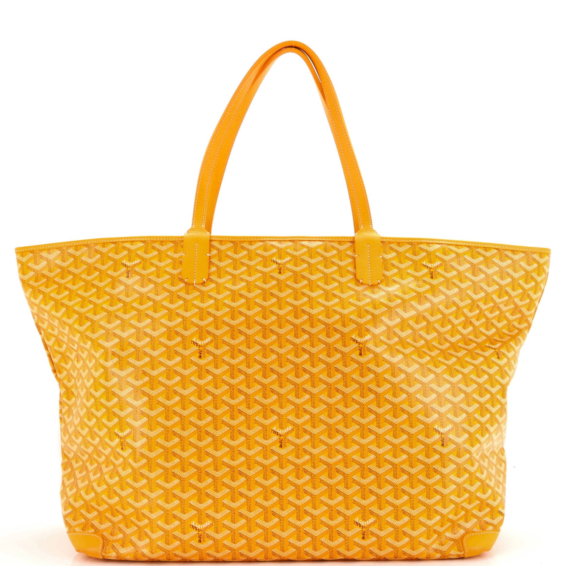 Artois Tote Coated Canvas GM, Main, color, Yellow