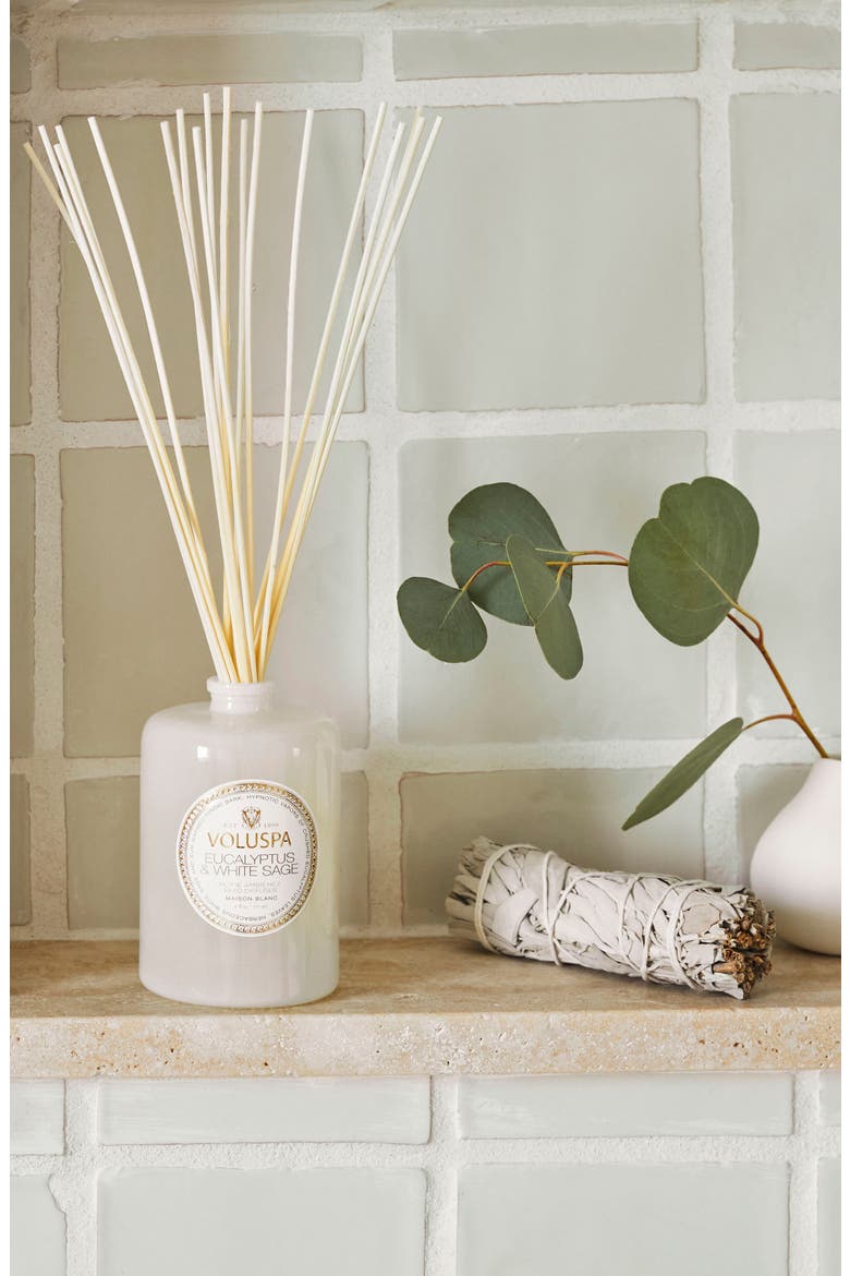 Eucalyptus & White Sage Reed Diffuser, Alternate, color, EUCALYPTUS