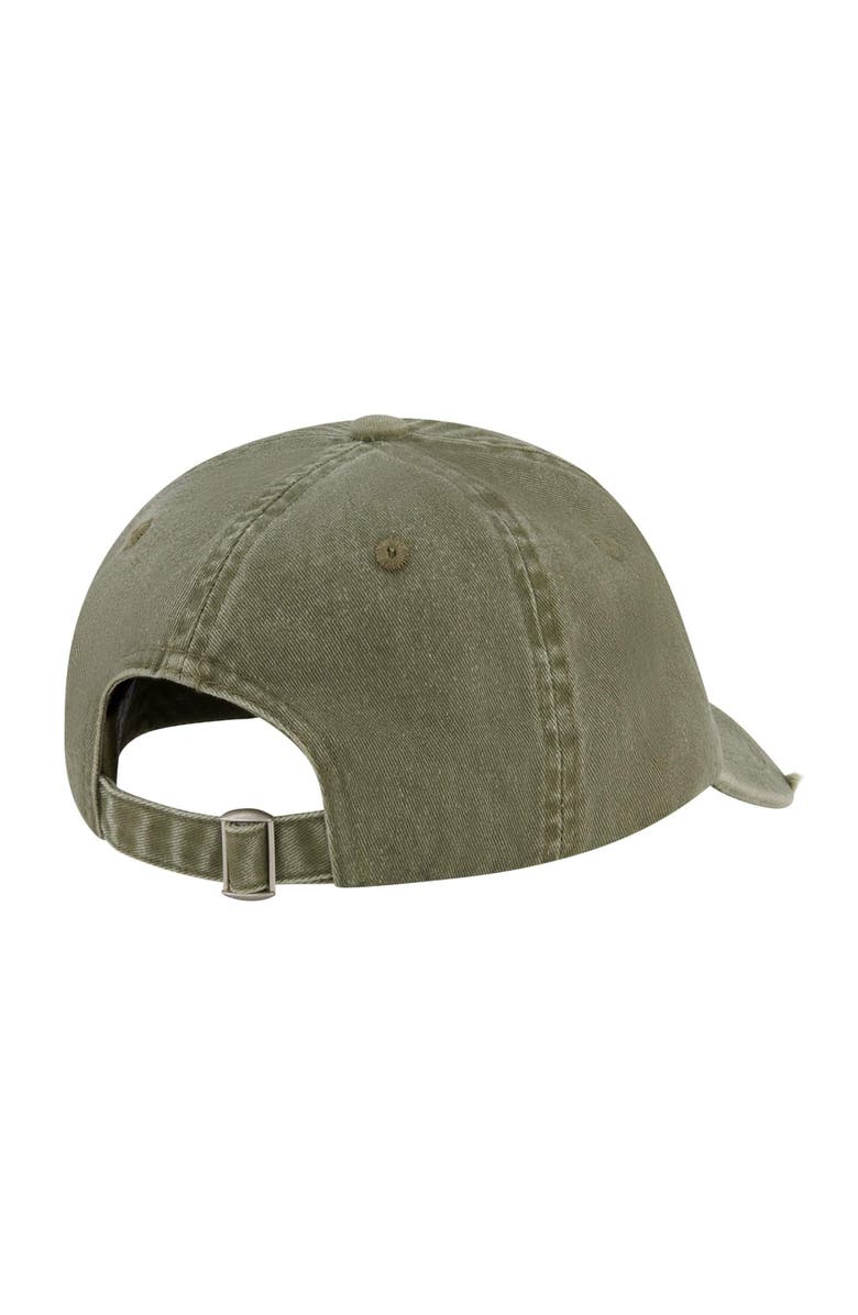 SAINT PERRY Distressed Baseball Hat, Alternate, color, Green