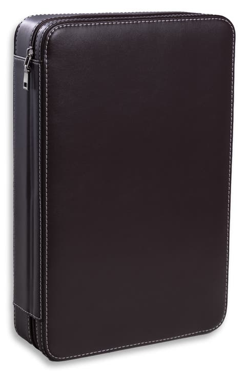 Leather Watch & Glasses Case