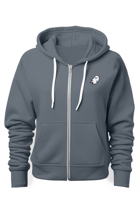 Ghost Zip Hoodie