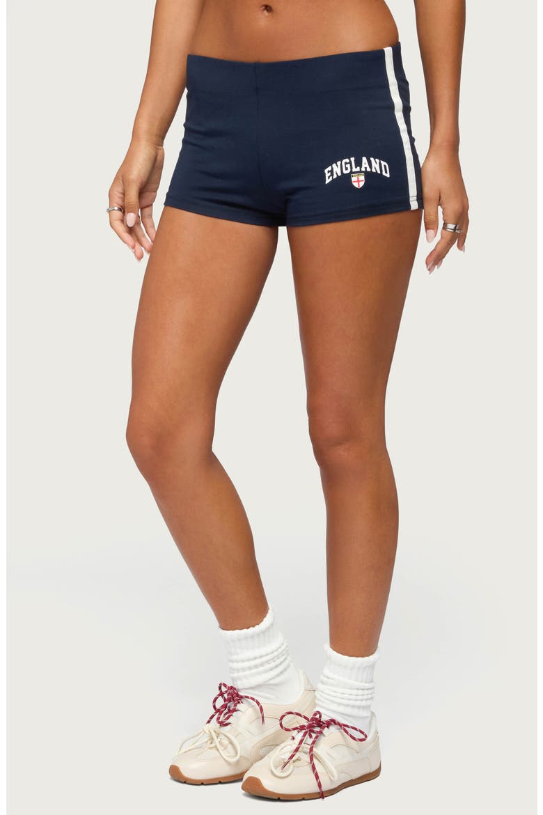 England Micro Shorts, Alternate, color, NAVY