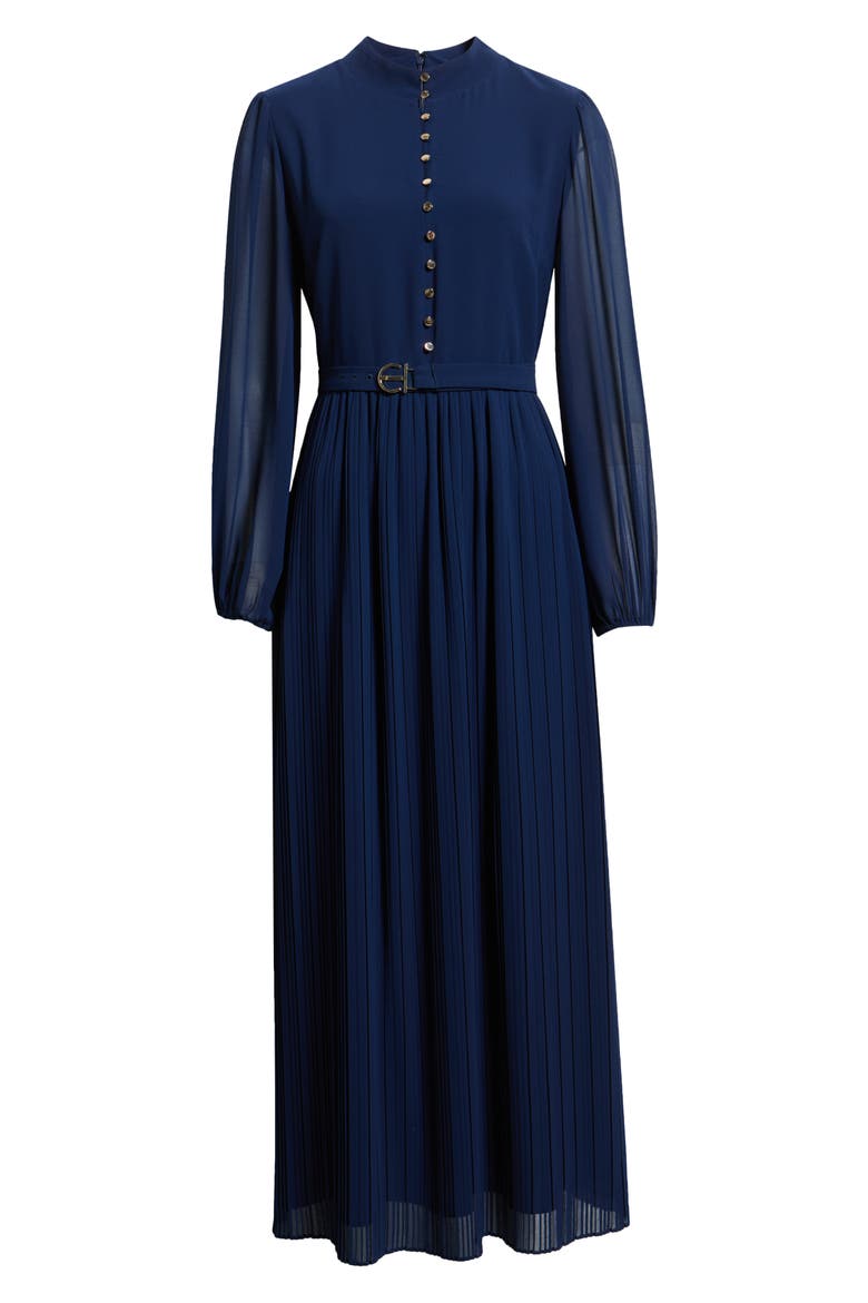 The Adira Long Sleeve Maxi Dress, Alternate, color, TWILIGHT SKY