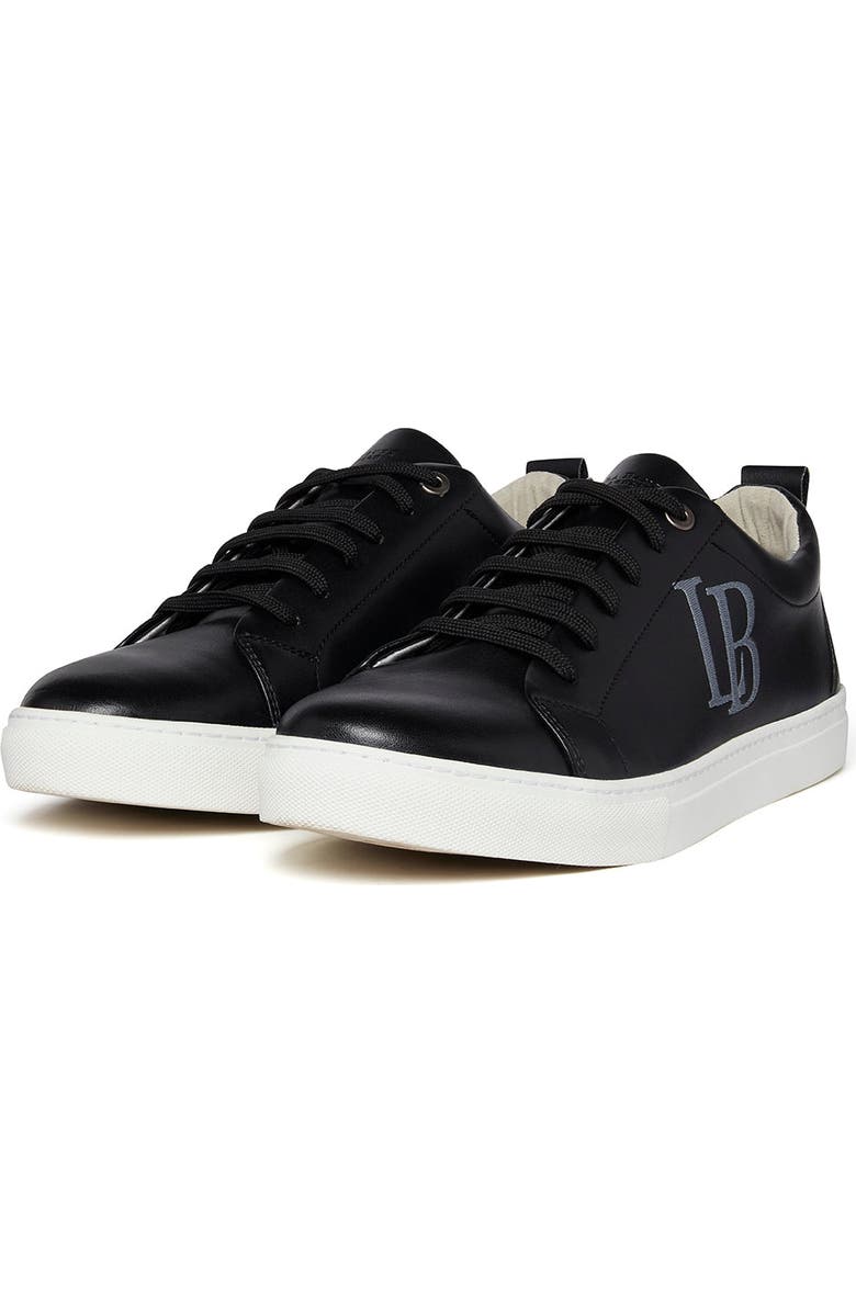 LaBante London LB Black Apple Leather Sneakers for Women, Alternate, color, Black