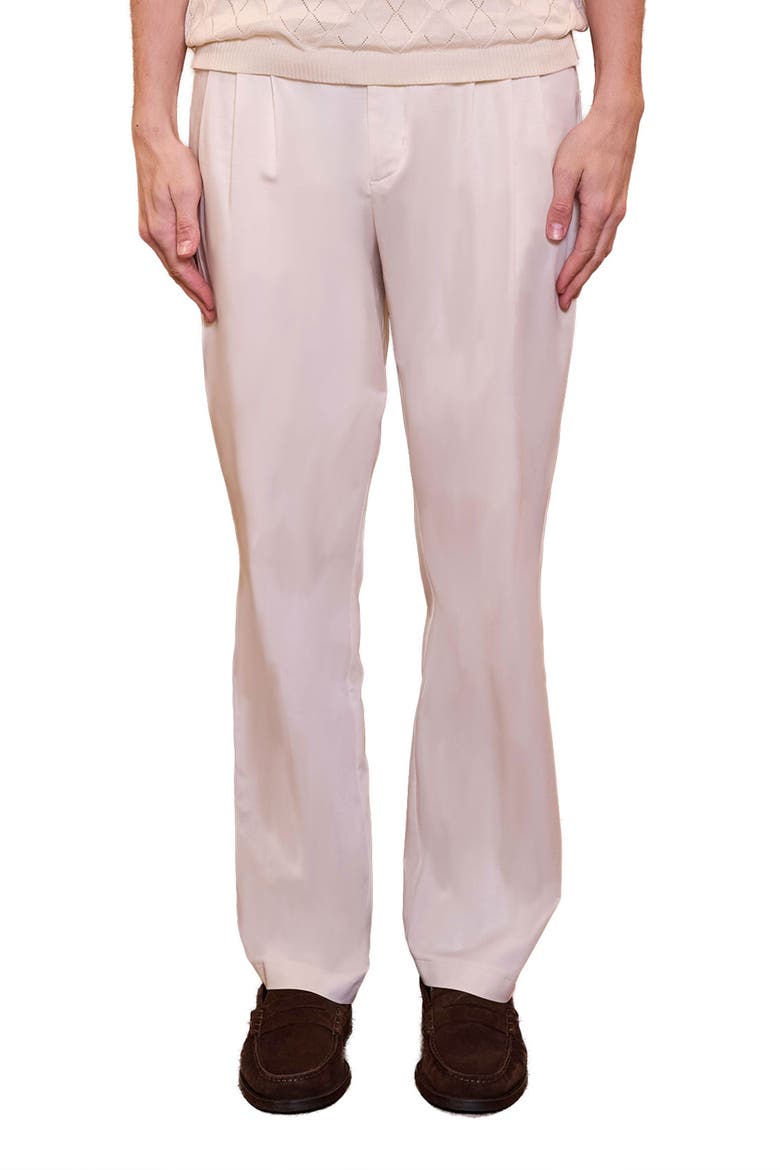 Daydreamers Relaxed Fit Dart Detail Pants, Alternate, color, Beige