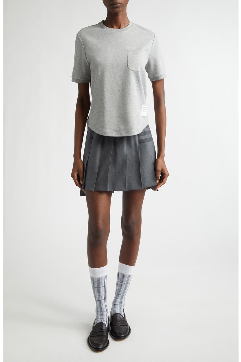 Milano Cotton Pocket T-Shirt, Alternate, color, LIGHT GREY