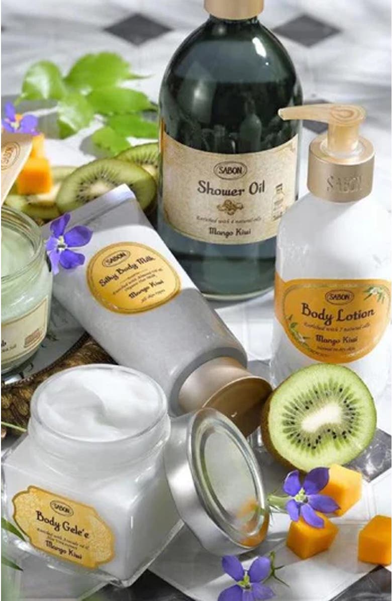 SABON Shower Oil PET Delicate Jasmine 300ml, Alternate, color, Mango Kiwi