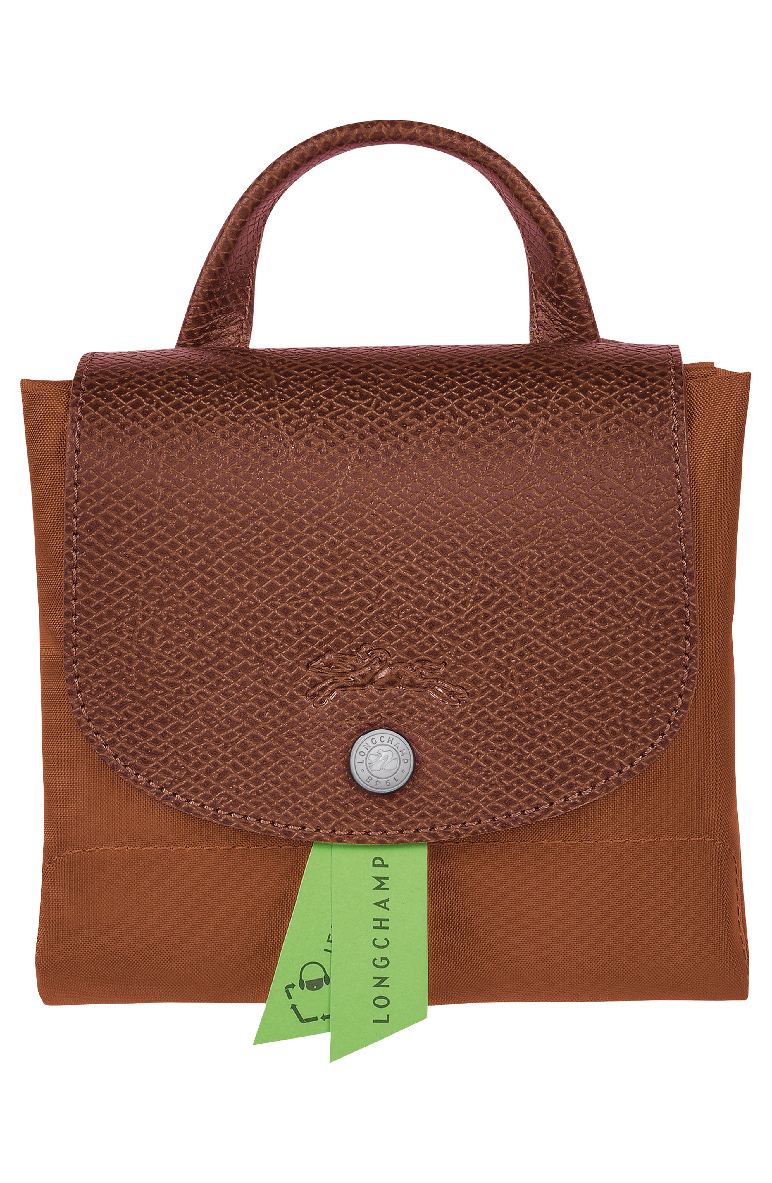 Longchamp Le Pliage Recycled Canvas Backpack, Alternate, color, 