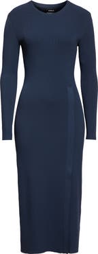 Akris Long Sleeve Knit Tube Dress
