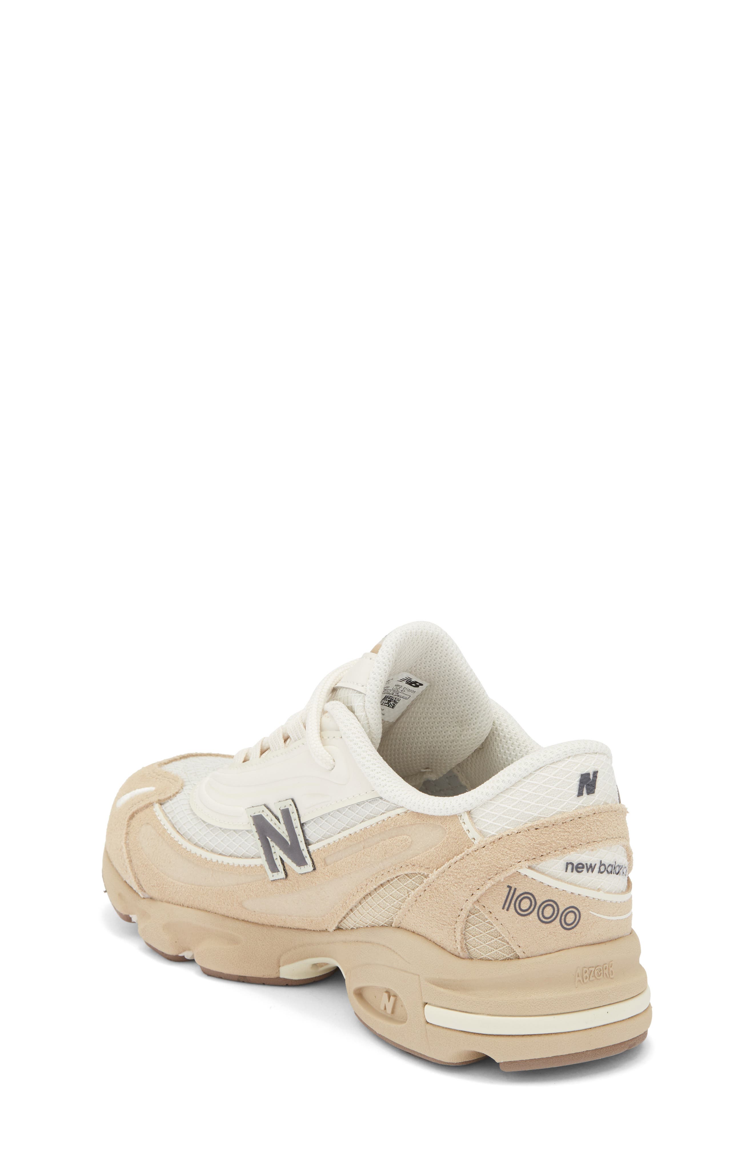 New Balance Kids' 1000 Sneaker, Alternate, color, Parchment/ Angora
