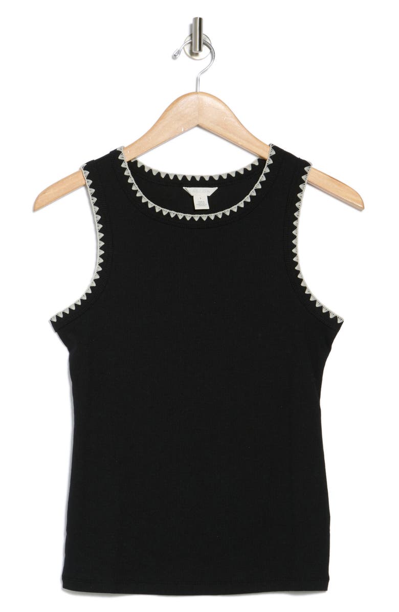 Caslon<sup>®</sup> Whipstitch Tank, Alternate, color,