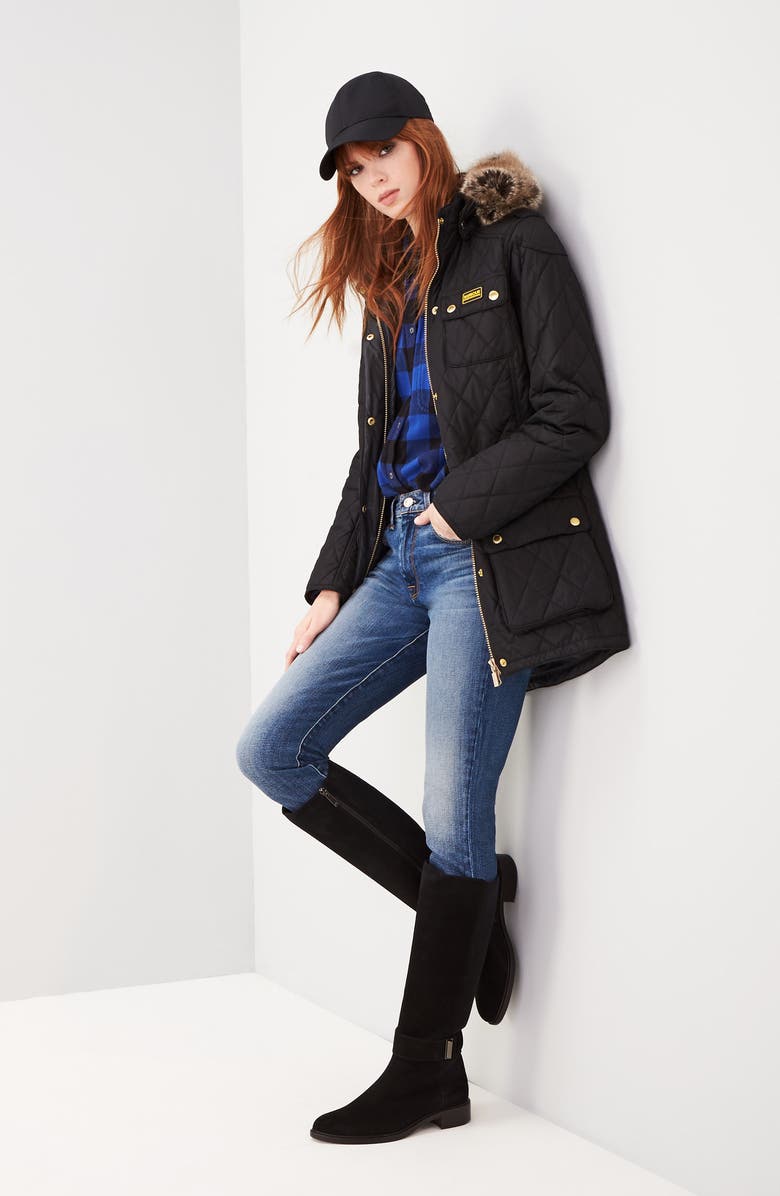 Aquatalia 'Giada' Weatherproof Riding Boot, Alternate, color,