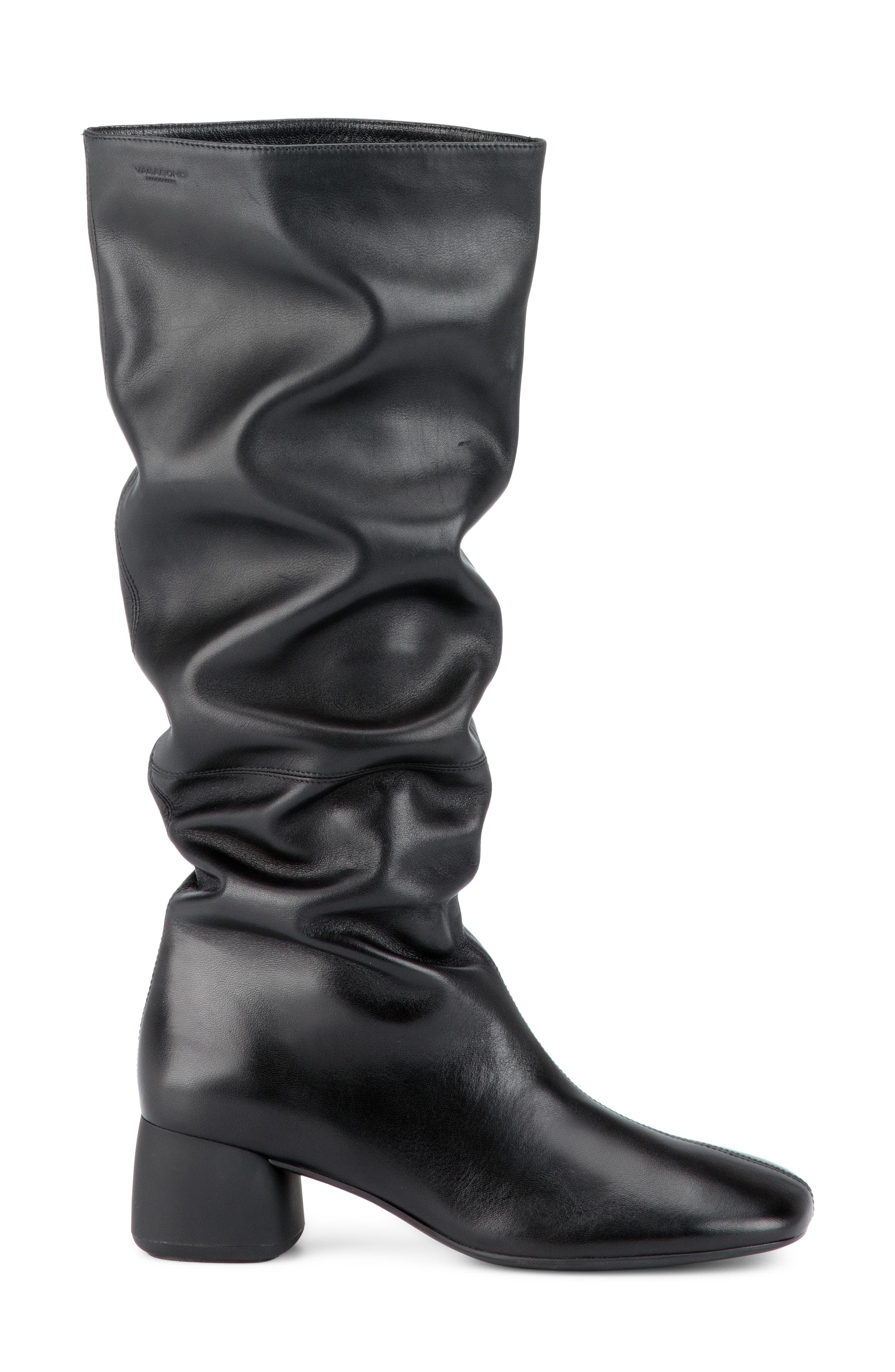 Livia Tall Boot, Alternate, color, BLACK