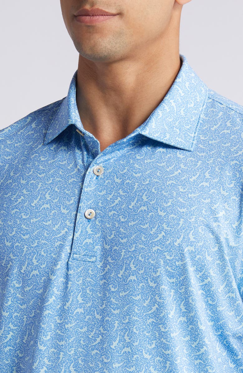 Peter Millar Hammerhead Performance Golf Polo, Alternate, color, 