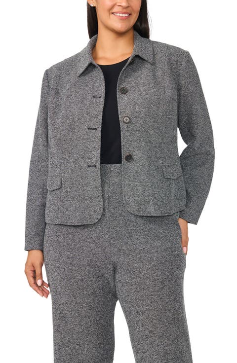 Cropped Tailored Jacket