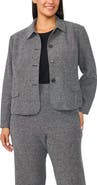 Halogen® Cropped Tailored Jacket